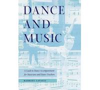 Harriet Cavalli Dance and Music (Tascabile)