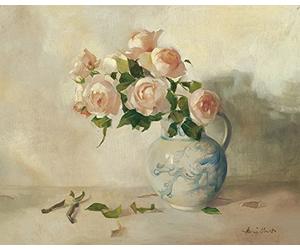 Harriet Salt-"The Afternoon accordo, 40 x 50 cm, Tela Stampe, Multicolore