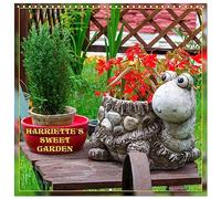 Harriette`s sweet garden (Wall Calendar 2026 12" x 24" / 30 x 60 cm (open)) CALVENDO 12 Month Wall Calendar