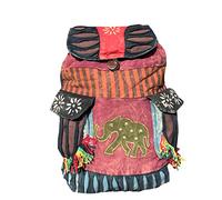 Harrington Marley Zaino hippie hippie hippie elefante indie spiaggia festival della pace zaino retrò anni '60