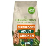 Harrington's Alimento completo per cani adulti Superfoods Complete, ipoallergenico e senza cereali, con pollo e verdure, 12 kg, preparato con ingredienti completamente naturali