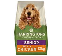 Harrington's Cibo secco completo per cani Senior con pollo e riso, 12 kg, realizzato con ingredienti completamente naturali