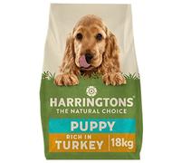 Harrington's Complete Puppy Dry Dry Dog Food, tacchino e riso, 18 kg, realizzato con ingredienti completamente naturali