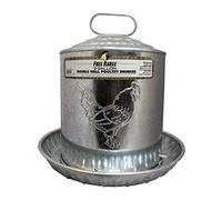 Harris 1000263 - Abbeveratoio galvanizzato per pollame, a Doppia Parete, 2 galloni, Argento