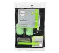 Harris 102032401 - Set di rulli esterni, 10,2 cm, colore: Nero/Verde