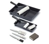 Harris 11 Pezzi Decorazione Set Roller & Pennello Pittura Lucido Emulsione Tool