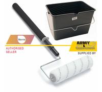 Harris 22.9cm Telescopico Telaio Manica Pittura Rullo Proroga Asta & Skuttle 10L
