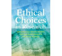 Harris Cooper Ethical Choices in Research (Tascabile)
