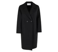 Harris Wharf London - Dropped Coat - - Coats - Donna - Nero - S