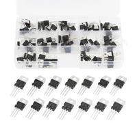 Harrisen 14 valori 70 pezzi TO-220 positivi negativi regolatore di tensione Assortimento Kit Voltage Regulator L7805, L7806, L7808, L7809, L7812, L7815, L7824, L7905, L7906, L7908, L7909, L7909, L79,