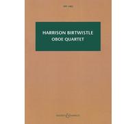 Harrison Birtwistle Oboe Quartet (Tascabile)