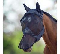 Harrison Howard CareMaster Maschera anti-mosche per cavallo UV protezione pieno volto Nero (L; Full Size)