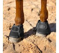 Harrison Howard CareNetic - Stivali da cavallo con campanella balistica equina per cavalli, venduti come coppia di marte, colore: nero