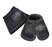 Harrison Howard CareNetic - Stivali da cavallo con campanella balistica equina per cavalli, venduti come coppia di marte, colore: nero