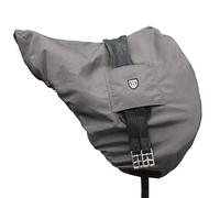 Harrison Howard - Coprisella impermeabile e traspirante in pile, colore: Verde fluorescente, Dressage-One Size