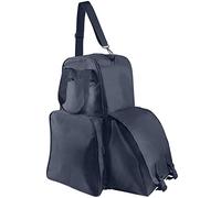 Harrison Howard Equestrian Pack Equipaggiamento Multi-funzionale Borsa da trasporto per Stivali Casco Frusta Equitazione Attrezzatura - Navy
