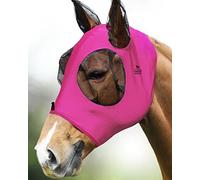 Harrison Howard Maschera antimosche per cavallo, con protezione UV, standard, per cavalli, rosa