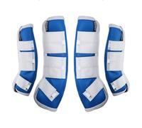 Harrison Howard Stivali antimosche per cavalli, quattro protezioni per le gambe, protezione per stivali da mosca, colore acquamarina, set da 4 pezzi