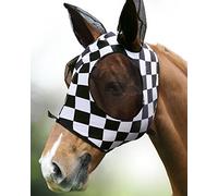Harrison Howard Stretch Horse Fly Mask Rete morbida con etichetta per controllare le orecchie