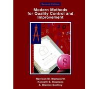 Harrison M. Wadsworth Kenneth S. Steph Modern Methods For Quality C (Tascabile)