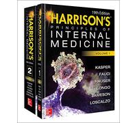 Harrison's Principles of Internal Medicine (Vol. 1 & Vol. 2) [Lingua inglese]