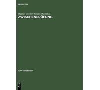 Harro Otto Zwischenprüfung (Copertina rigida) Jura-Sonderheft