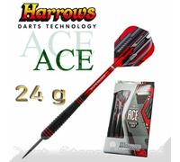 Harrows Ace Rubber Grip Dardi D'Acciaio, 20g/22g/24g