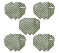 Harrows Alette per Freccette in Carbonio, 5 Set di Alette per Freccette (15 Alette totali), 100 Micron, Extra Resistenti, realizzate nel Regno Unito, Accessori Professionali per Freccette, Colore