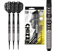 Harrows Chizzy 90% Soft tip Darts Serie 4, set di freccette Softtip disponibili in 18 g e 20 g con fusti in carbonio nero e alette in silica, ideali per freccette elettroniche (18 g)