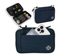Harrows Custodia per freccette Smart Case XL | Custodia per freccette Porta freccette | Custodia per freccette contiene 6 freccette | Materiale protettivo EVA | per freccette (Blue White)