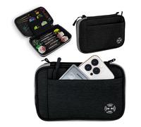 Harrows Custodia per freccette Smart Case XL | Custodia per freccette Porta freccette | Custodia per freccette contiene 6 freccette | Materiale protettivo EVA | per freccette. Contiene 6 Black Grey
