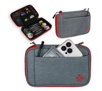 Harrows Custodia per freccette Smart Case XL | Custodia per freccette Porta freccette | Materiale protettivo EVA | per freccette (Grey Red)