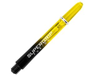 HARROWS super grip fusion shafts, 1 set = 3 pezzi, Gelb, Medium (MED)