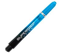HARROWS super grip fusion shafts, 1 set = 3 pezzi, nero, Short (SHT)