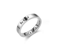 Harry and Henry Be Kind of A Bitch Ring Be Kind Ring Be Kind... of a Bitch Ring Jewelry Anelli divertenti per le donne Anello di fede Gioielli ispiratori, Metallo, Nessuna pietra preziosa