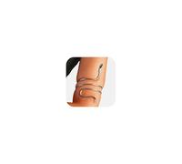 Harry and Henry Bracciale a serpente dorato da donna, accessorio per la parte superiore del braccio, gioiello per dea greca, Metallo, Nessuna pietra preziosa
