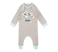 Harry Bear Baby Boys Tutina da Notte con Pecore contate a Maniche Lunghe Babygrow Grigio 12-18 Mesi
