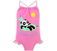Harry Bear Costume da Bagno per Ragazze Panda Multicolore 10-11 Anni