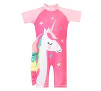 Harry Bear Costume da Bagno per Ragazze Unicorno Rosa 3-4 Anni