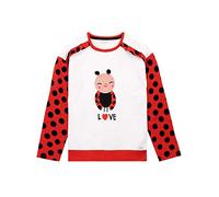 Harry Bear Felpa Senza Capuccio per Ragazze Coccinella Multicolore 3-4 Anni