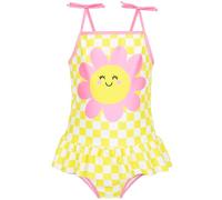 Harry Bear Floreale Costume Piscina Bambina | Costumi Bambina | Costume da Bagno Ragazza Giallo 92