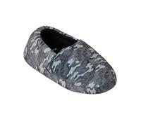 Harry Bear Pantofole Camouflage per Ragazzi Grigio 35 Calzature per Bambini