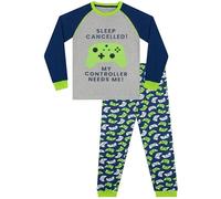 Harry Bear Pigiama Bambino da Gioco Set Pigiami Ragazzo | Pigiama da Gamer | Grigio 11-12 Anni