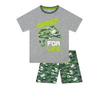 Harry Bear Pigiama Bambino, Pigiama Gamer per Bambini, Set Pigiama Corto da Gioco Multicolore 10-11 Anni