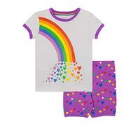Harry Bear Pigiama Corto per Ragazze Arcobaleno Viola 18-24 Mesi