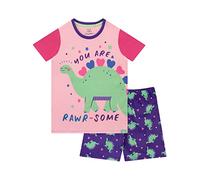 Harry Bear Pigiama Corto per Ragazze Dinosauro Multicolore 4-5 Anni