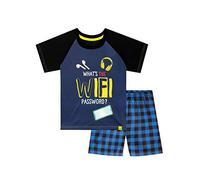 Harry Bear Pigiama Corto per Ragazzi WiFi Blu 10-11 Anni