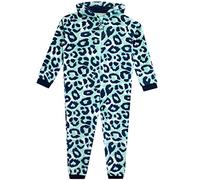 Harry Bear Pigiama Intero Animali | Pigiama Intero | Pigiama Caldo Bambina | Pigiamone Bambina | Blu 11-12 Anni