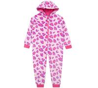 Harry Bear Pigiama Intero Animali | Pigiama Intero | Pigiama Caldo Bambina | Pigiamone Bambina | Rosa 10-11 Anni