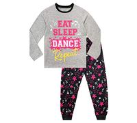 Harry Bear Pigiama per Ragazze Danza Grigio 11-12 Anni